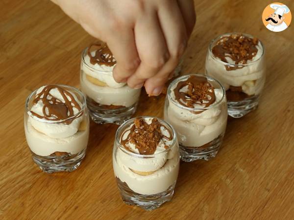 Verrines mousse aux spéculoos - Préparation etape 6