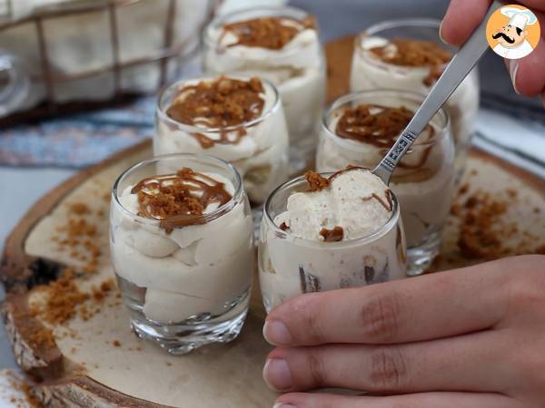 Verrines mousse aux spéculoos - Préparation etape 7