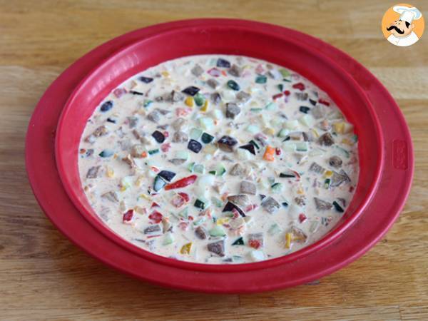 Flan aux légumes - Le plat à la portée de tous - Préparation etape 4