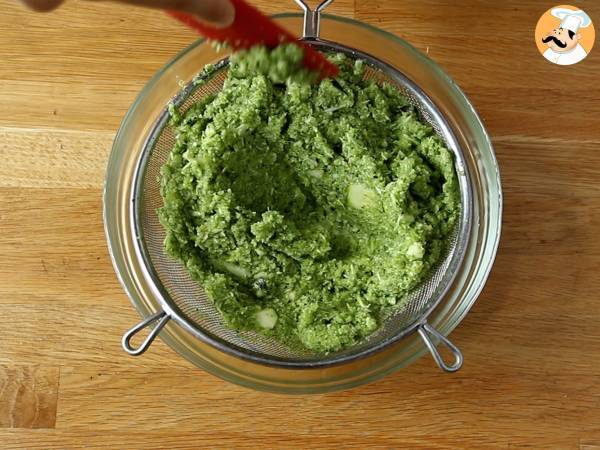 Terrine de courgette et saumon fumé - Préparation etape 2