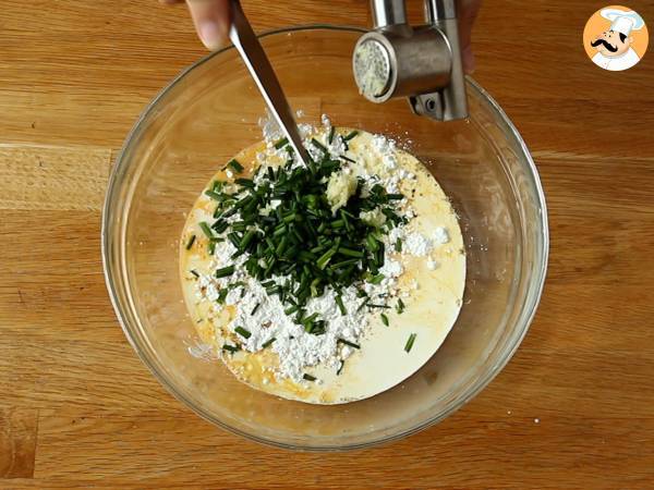 Terrine de courgette et saumon fumé - Préparation etape 3