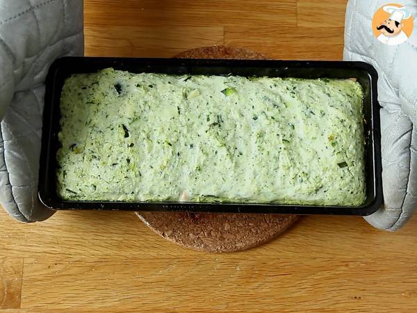 Terrine de courgette et saumon fumé - Préparation etape 7