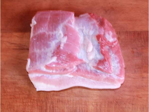 Rillettes de porc du Mans de Gillou - Préparation etape 1