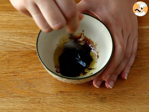 Roulés de courgette et saumon fumé - Préparation etape 3