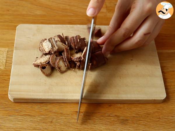 Cheesecake sans cuisson au Kinder Bueno fabuleux - Préparation etape 3