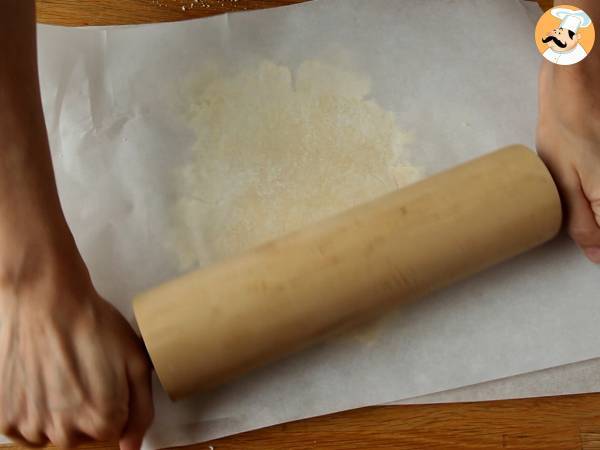 Tarte rustique aux pêches et romarin - Préparation etape 3