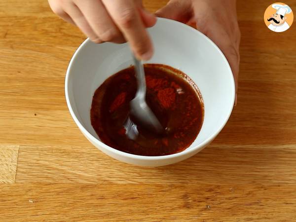 Pico de gallo et ses tortilla chips maison - Préparation etape 4