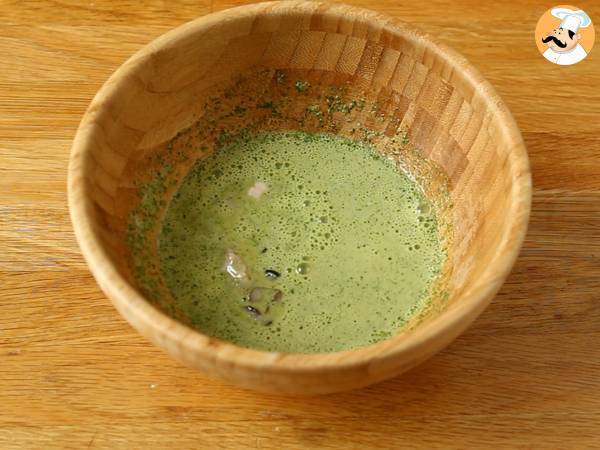 Ceviche d'huître: leche de tigre et fruit de la passion - Préparation etape 3