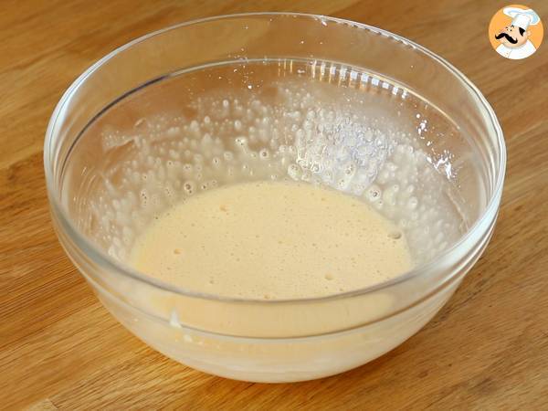 Torsades feuilletées à la crème pâtissière vanille - Préparation etape 1