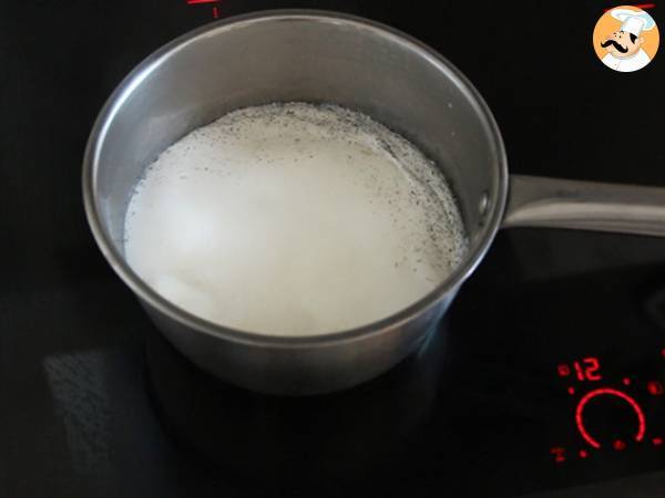 Torsades feuilletées à la crème pâtissière vanille - Préparation etape 2