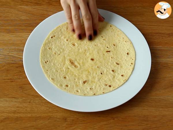 Comment faire des tortilla bowl? La salade facile et sans vaisselle! - Préparation etape 1