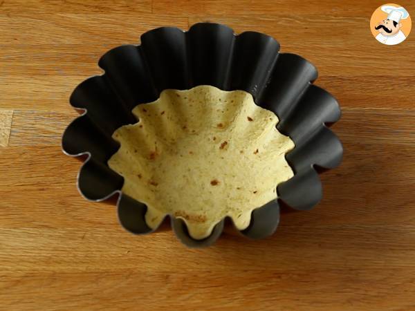 Comment faire des tortilla bowl? La salade facile et sans vaisselle! - Préparation etape 2