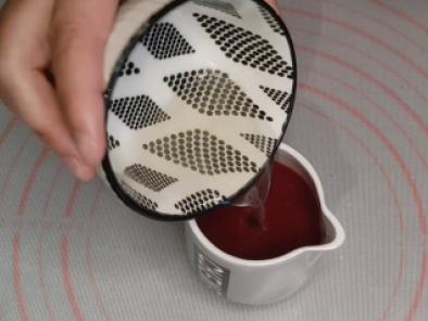 Bavarois à la framboise et vanille, léger, facile et sans cuisson - Préparation etape 3