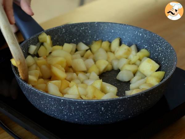 Crumble pommes poires extra croquant et fondant - Préparation etape 1