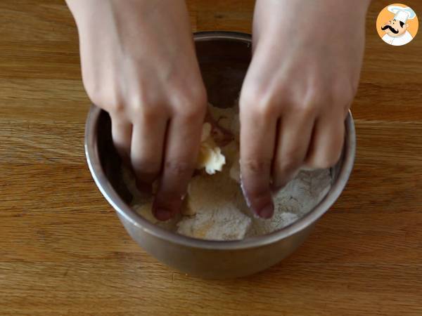 Crumble pommes poires extra croquant et fondant - Préparation etape 2