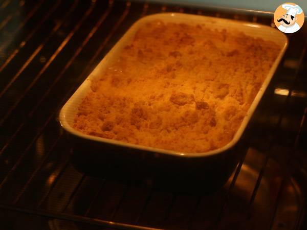 Crumble aux pommes super facile - Préparation etape 4