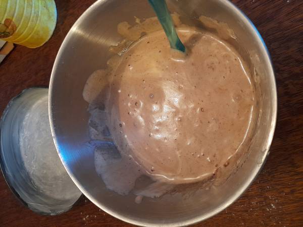 Génoise au chocolat et ganache de Gillou - Préparation etape 2