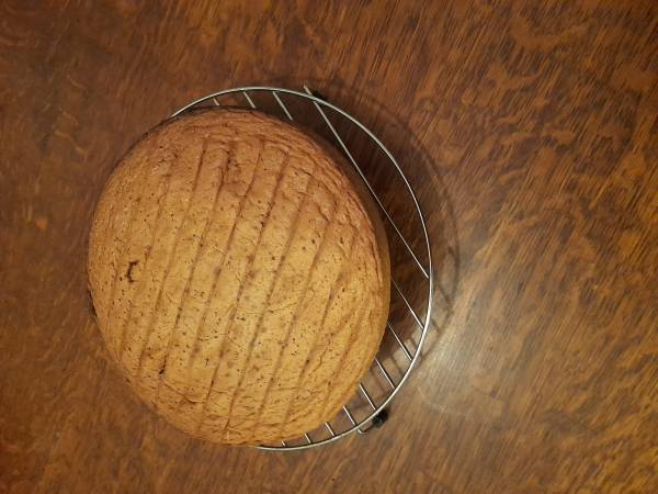 Génoise au chocolat et ganache de Gillou - Préparation etape 4