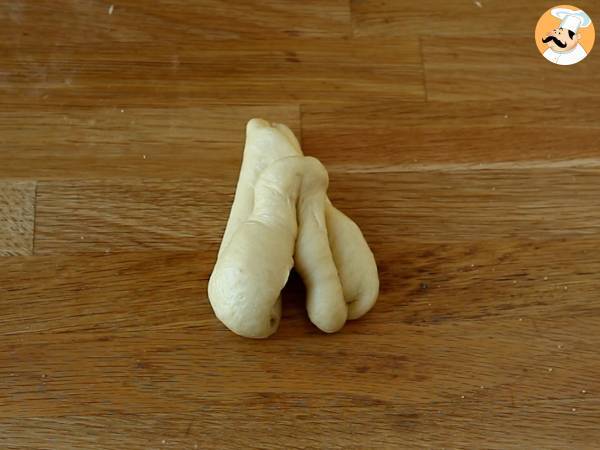 Brioches cœurs extra moelleuses pour la saint Valentin - Préparation etape 9