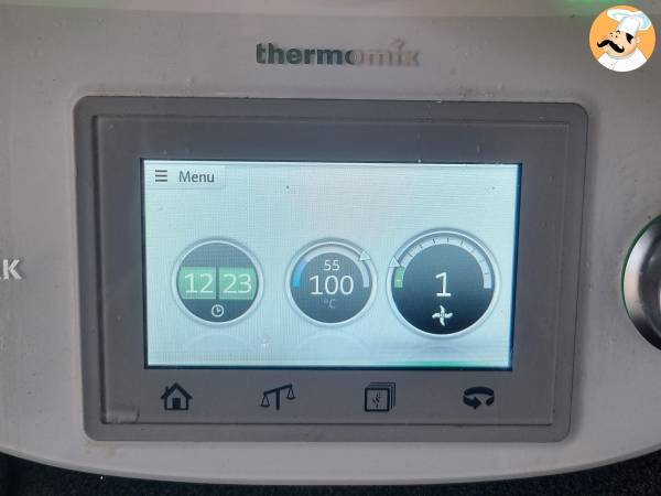 Risotto aux champignons au Thermomix - Préparation etape 3