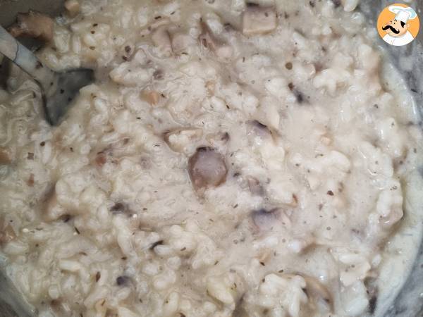 Risotto aux champignons au Thermomix - Préparation etape 4