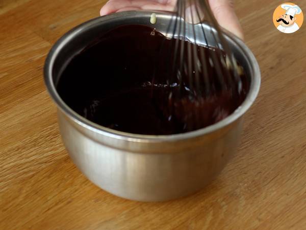 Verrines de Pâques au brownie et à la chantilly - Préparation etape 1