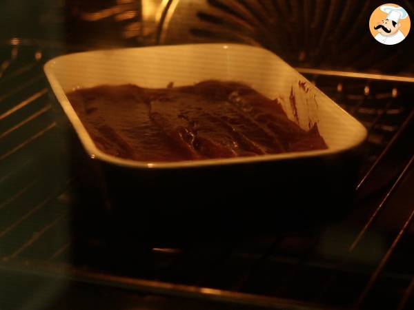 Verrines de Pâques au brownie et à la chantilly - Préparation etape 2