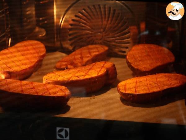 Patates douces au four - Préparation etape 3