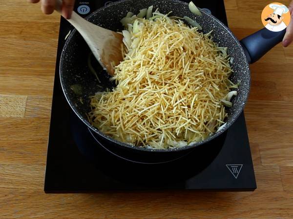 Bacalhau à Brás - recette de morue portugaise hyper facile à faire! - Préparation etape 5