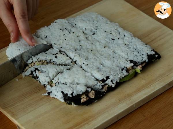 Club Maki, le club sandwich japonais - Préparation etape 8