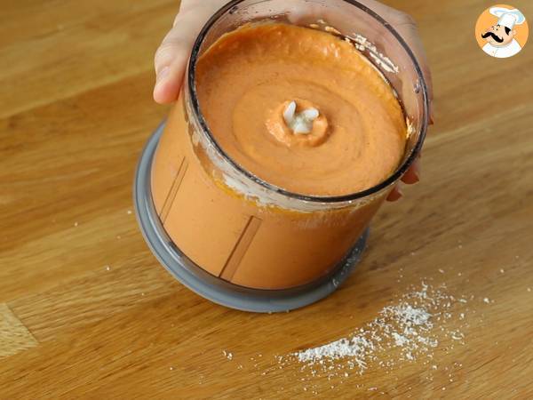 Pesto à la calabraise et sa burrata crémeuse - Préparation etape 5