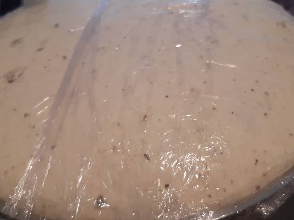 Petit pain aux olives, ail, herbes de Provence - Préparation etape 3