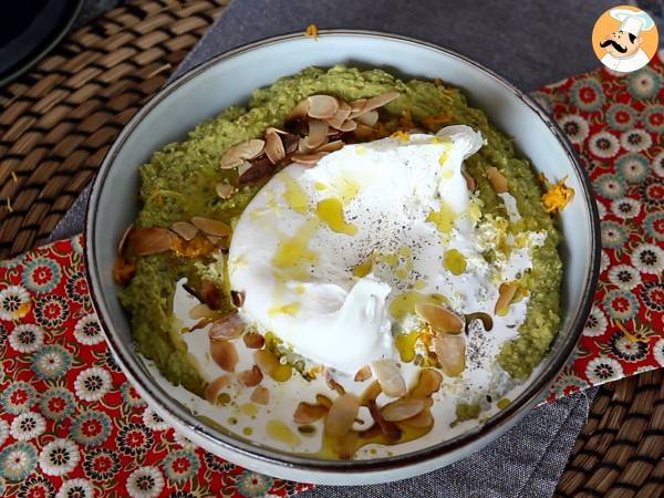 Tartinade de petits pois: parfaite pour accompagner une burrata bien crémeuse - Préparation etape 5