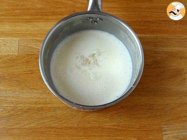 Panna cotta au coulis de fruits rouges - Préparation etape 3