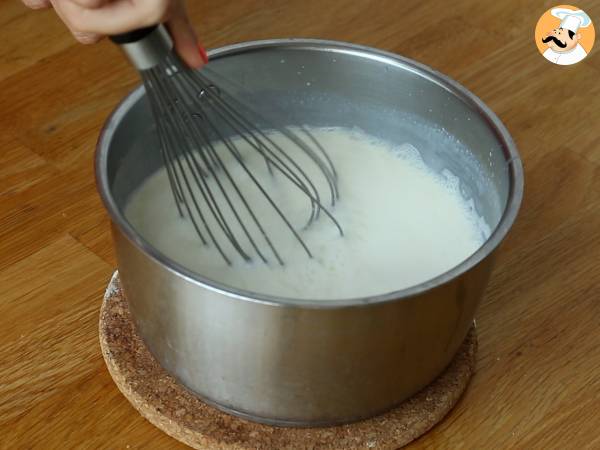 Panna cotta à la vanille et coulis de figue - Préparation etape 3