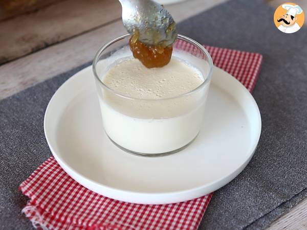 Panna cotta à la vanille et coulis de figue - Préparation etape 5