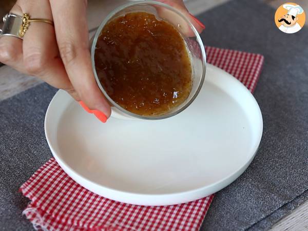 Panna cotta à la vanille et coulis de figue - Préparation etape 6