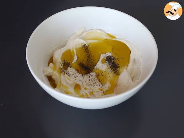 Boulettes de ricotta pour l'apéro ! - Préparation etape 1