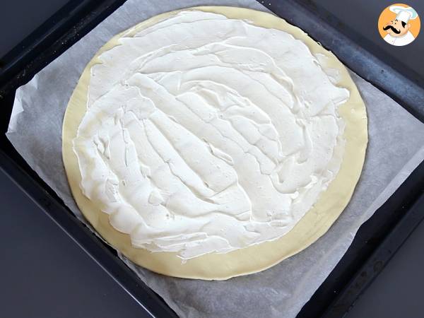 Flocon feuilleté au saumon et fromage frais, parfait pour picorer à l'apéro - Préparation etape 2