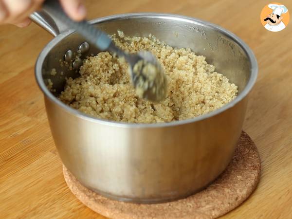 Salad jar végétarienne, la salade pratique à emporter ! - Préparation etape 2