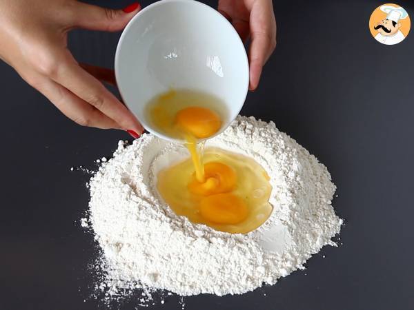 Comment préparer les garganelli, les pâtes italiennes roulées? - Préparation etape 2