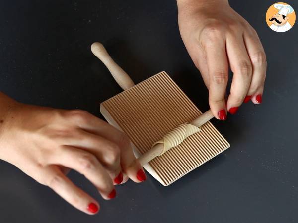 Comment préparer les garganelli, les pâtes italiennes roulées? - Préparation etape 7