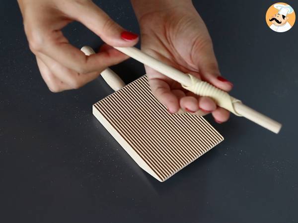 Comment préparer les garganelli, les pâtes italiennes roulées? - Préparation etape 8