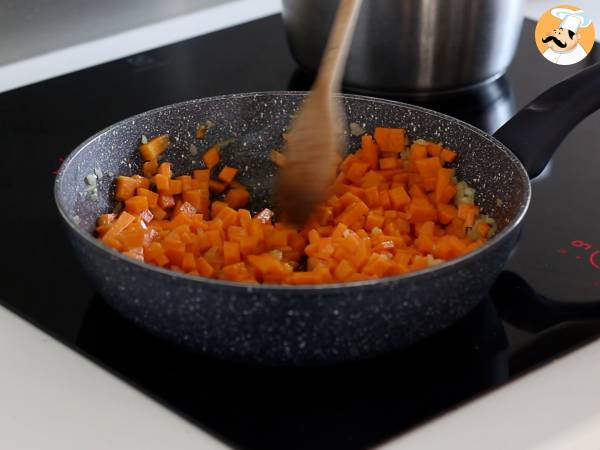 Risotto au potiron - Préparation etape 2