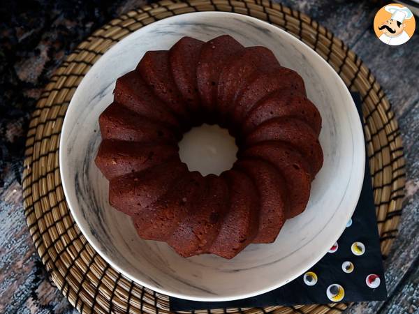 Bundt cake d'Halloween avec glaçage diaboliquement gourmand - Préparation etape 6