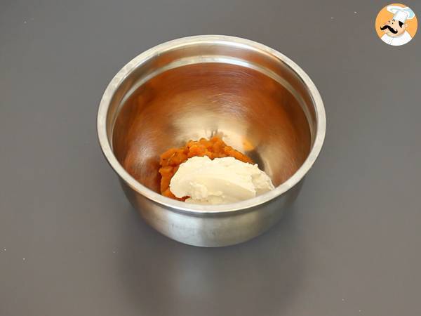 Sauce potiron et ricotta, parfait pour accompagner des pâtes ou farcir des ravioli ! - Préparation etape 4