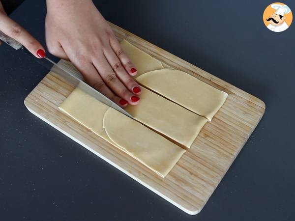 Caramelle, les ravioli en forme de bonbons, farce au potiron et à la ricotta - Préparation etape 8