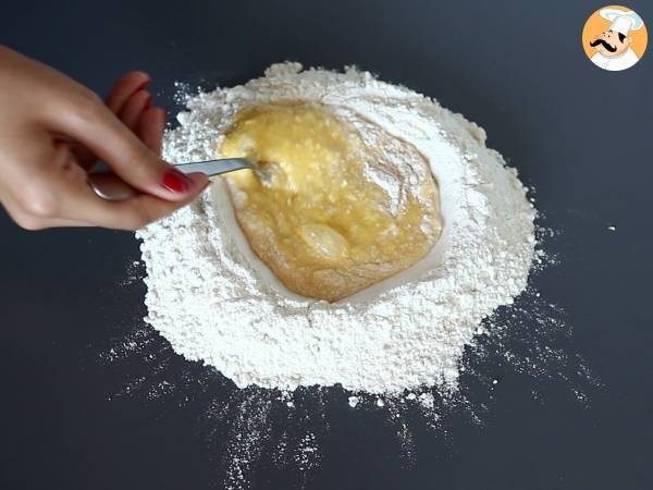 Comment faire des pâtes maison : les pappardelle (tagliatelle larges) - Préparation etape 2