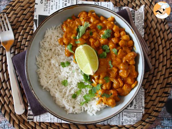 Curry de pois chiches, la recette vegan super gourmande - Préparation etape 4