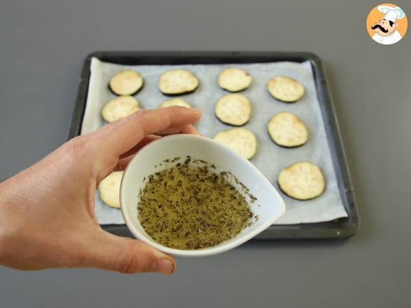 Aubergines au four, un plat d'accompagnement savoureux et léger - Préparation etape 3